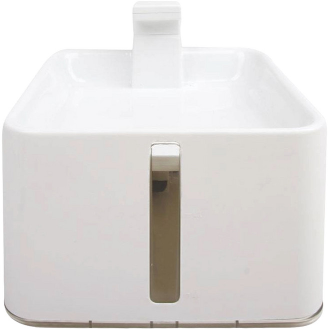 M-PETS INDUS 寵物自動出水飲水機 2.4L, 白色, 1個