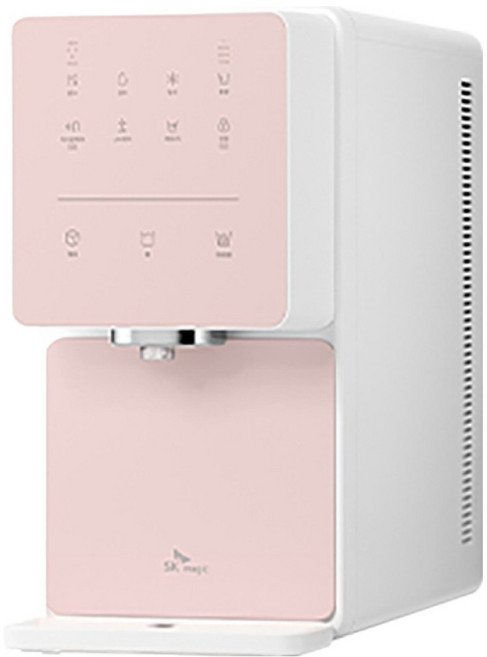 SK매직 원코크 얼음물 정수기 소프트핑크 방문설치, WPU-IAC414SSP