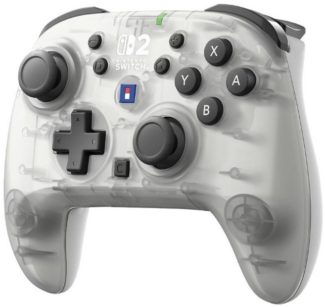 HORI NS2 無線連發手把 TURBO, 霜白色, 1個, NSX-132A