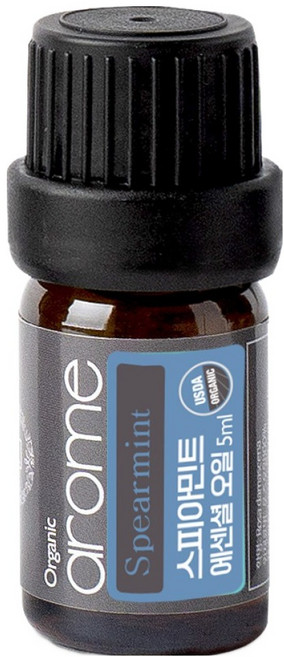 퓨어스 스피아민트 에센셜 오일, 1개, 5ml