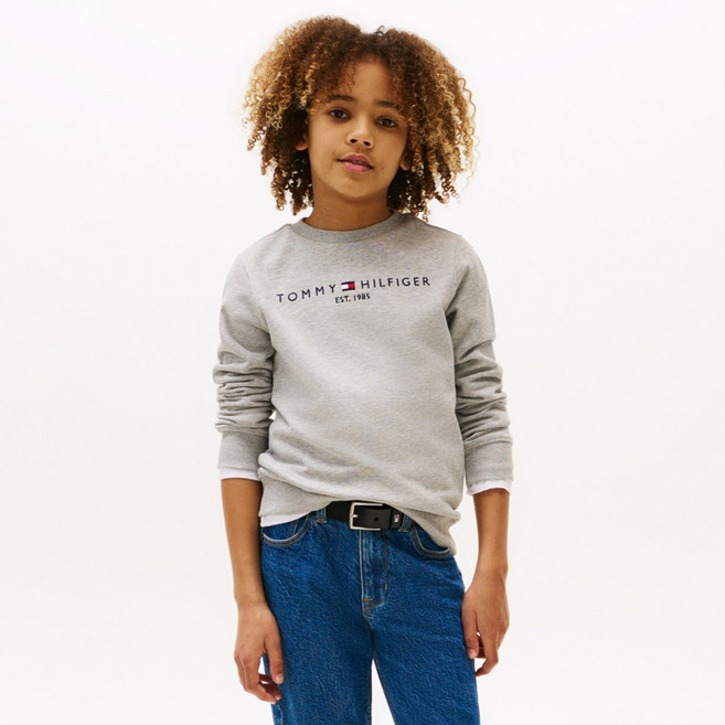 Tommy Hilfiger 兒童基本款棉質運動衫
