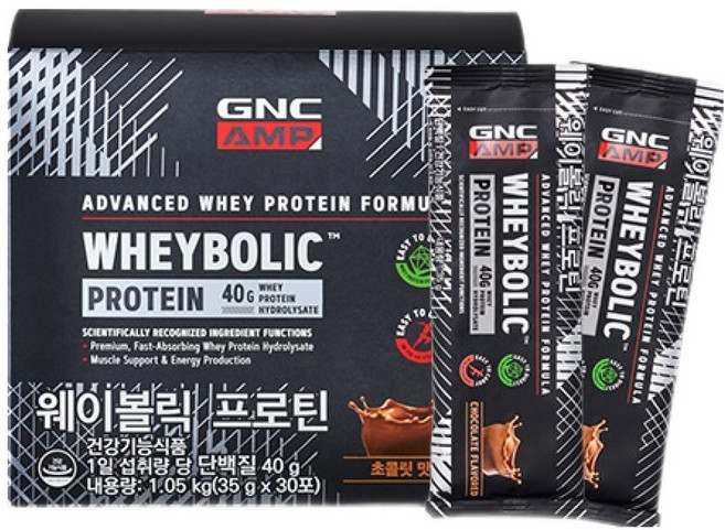 GNC 웨이볼릭 프로틴 30p, 1.05kg, 1개