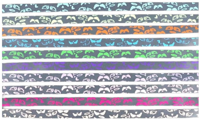 앞날창창 칼라 별접기 색종이 야광 날개 210p 세트, 3세트, 10색