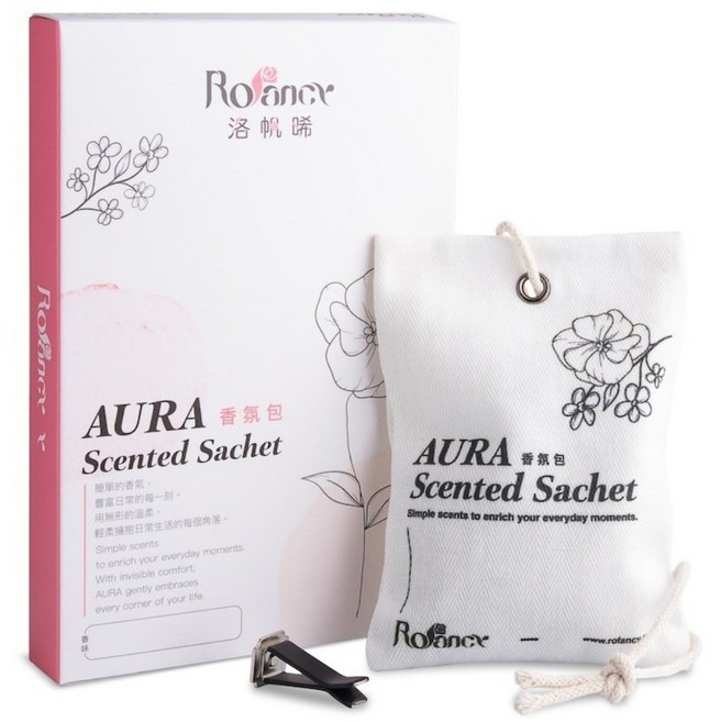 Rofancy AURA香氛包 附車夾, 10g, 1套, 琉璃 Young