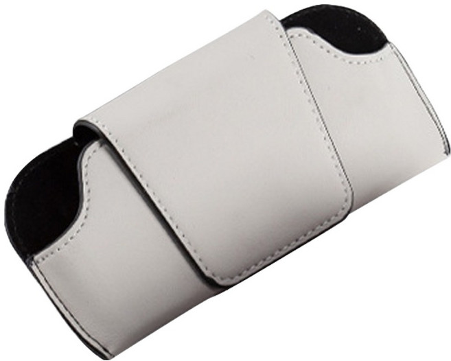 리버폭스 썬바이저 썬글라스 가죽케이스 BY-1555, 그레이, 1개