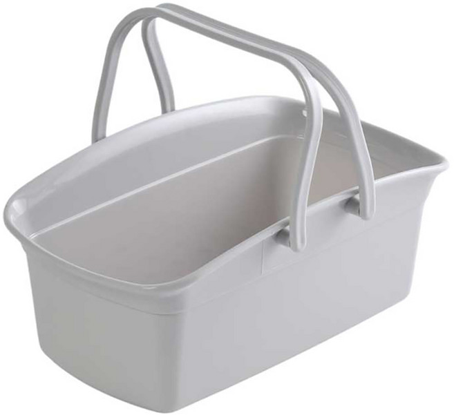 팬톤홈퍼니싱 국내산 물빠짐 좋은 다용도 목욕 바구니, 밀크그레이