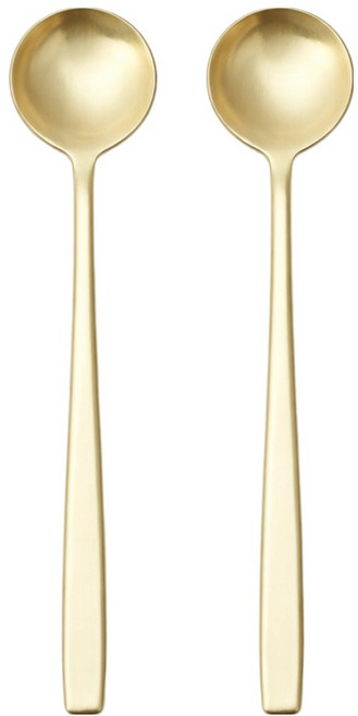 리온주방 티타늄 아이스크림 스푼, 2개