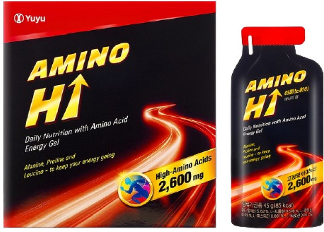 유유제약 아미노하이 에너지 젤 10p, 1개, 450g