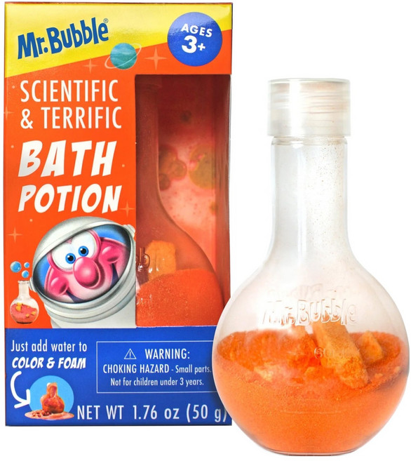 미스터버블 바스 포션 목욕놀이 입욕제 오렌지, 50g, 1개