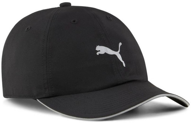 PUMA 慢跑系列 棒球帽 02616901, 黑色, 1個