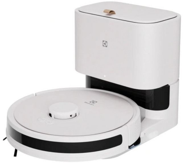 Electrolux 伊萊克斯 極適家居700 自動除塵掃拖機器人, 柔霧白, EFR71222DS