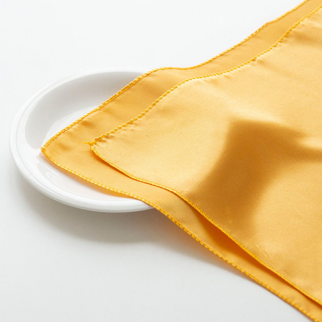 천가게 고급 선물 예단 답례품 명절 황금 공단보자기 75cm, 01 골드, 10개