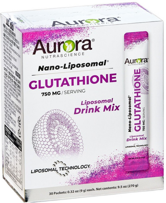 AuroraNutrascience 脂質體高含量穀胱甘肽粉末 30入, 270g, 1個