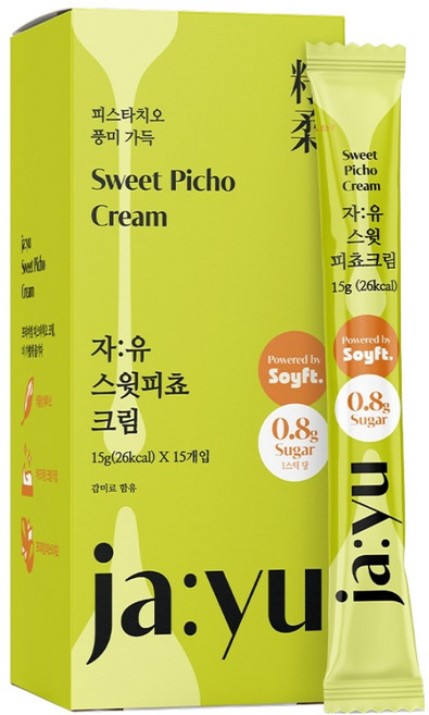 ja yu 香甜開心果奶油 15入, 1個, 225g