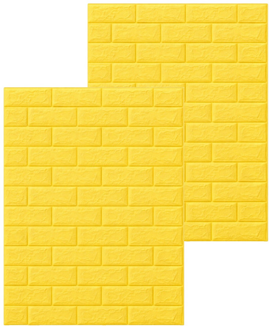 엑스터 입체 폼 3D 벽돌 타일 스티커 2p, Type 11