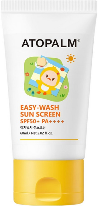 아토팜 이지 워시 선스크린 SPF50+ PA++++, 1개, 60ml