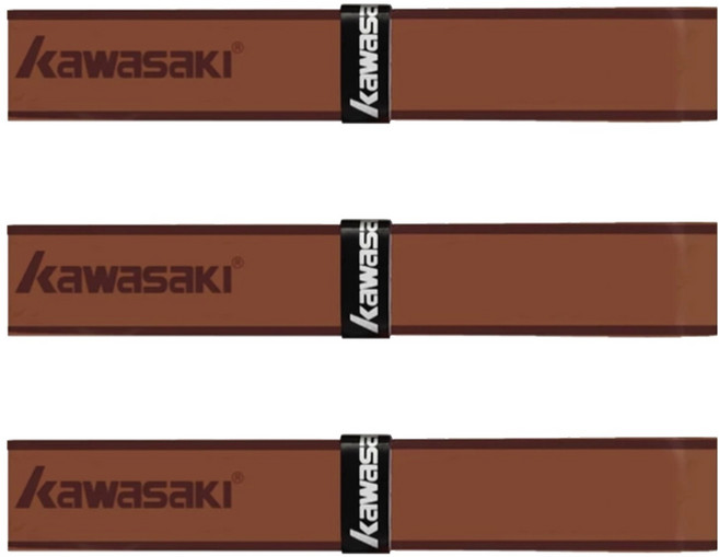 가와사키 오버그립 B16, 브라운, 3개