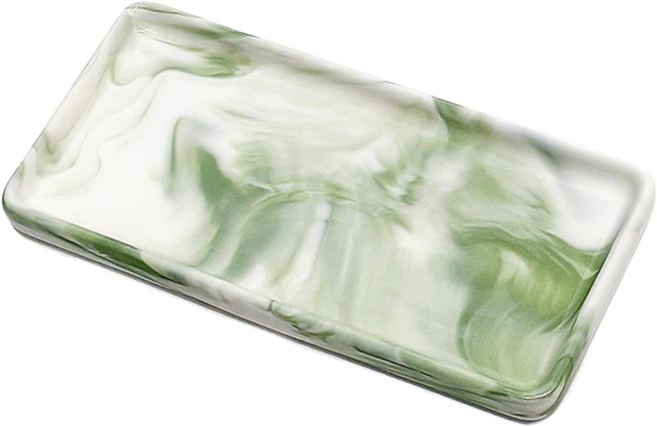 쿠쏘 인테리어 소품 받침 트레이, 그린