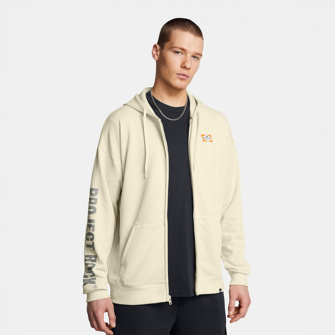 UNDER ARMOUR 安德瑪 男款 Project Rock 重磅 Tools of Trade 全拉鍊外套 1386898-273
