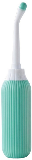 HanilMedical Y형 노즐 간편세척 대용량 휴대용 비데 500ml, HL-PB500Y(그린), 단순배송상품