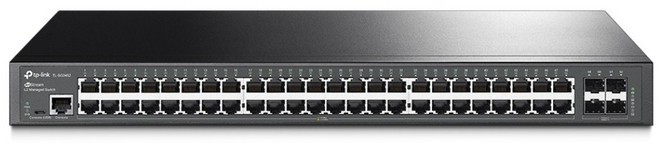 tp-link JetStream Gigabit L2 商用管理型交換器 RJ-45 48埠 + SFP 4埠, 1個, TL-SG3452 v1
