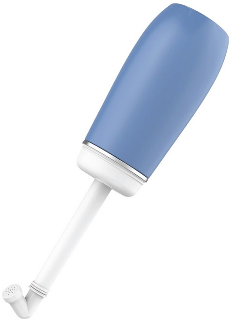 HanilMedical 텀블러형 노즐 간편세척 대용량 휴대용 비데 400ml, HL-PB400T(블루), 단순배송상품