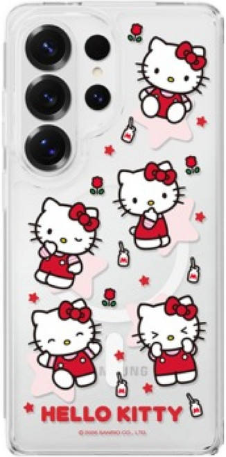 SLBS 패턴 클리어 마그넷 휴대폰 케이스