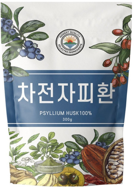 해나 차전자피 환, 300g, 1개