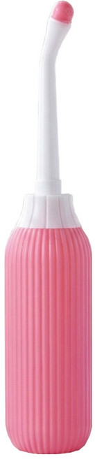 HanilMedical Y형 노즐 간편세척 대용량 휴대용 비데 500ml, HL-PB500Y(핑크), 단순배송상품