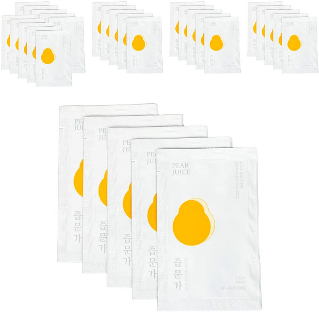 즙문가 배즙, 30개, 100ml