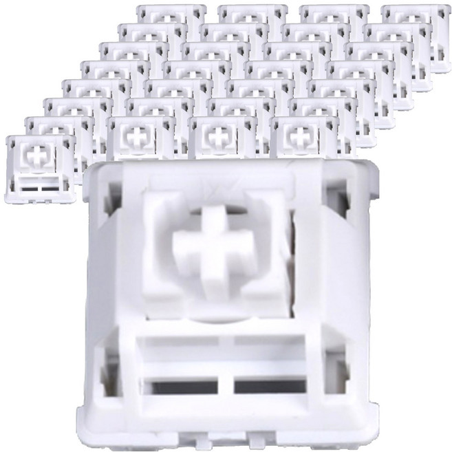 몬스타기어 소리 커스텀 풀윤활 키보드 키캡 스위치 70p, 혼합색상, WS 저소음 리니어, 제조사축