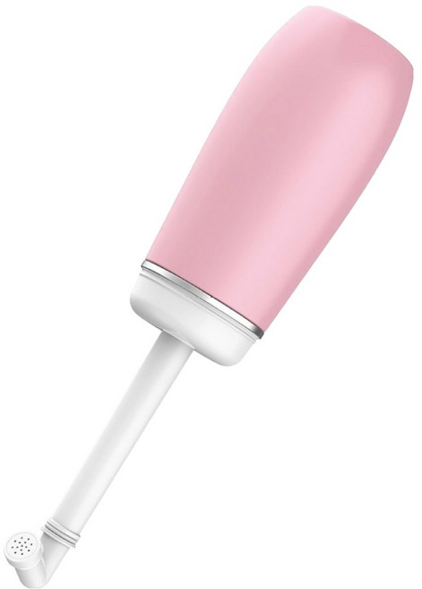 HanilMedical 텀블러형 노즐 간편세척 대용량 휴대용 비데 400ml, HL-PB400T(핑크), 단순배송상품