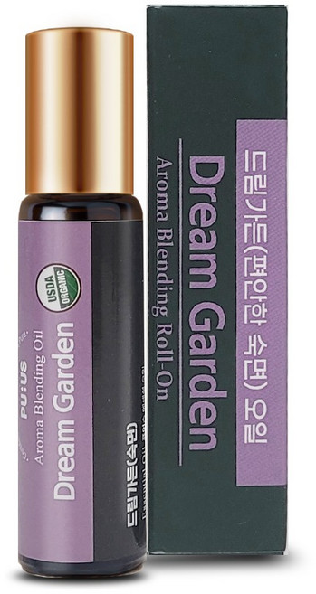 퓨어스 드림 아로마 롤온 에센셜오일, 1개, 10ml, 드림(숙면) 마사지오일