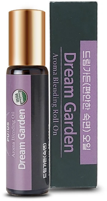 퓨어스 드림 아로마 롤온 에센셜오일, 1개, 10ml, 드림(숙면) 마사지오일 - 쿠팡