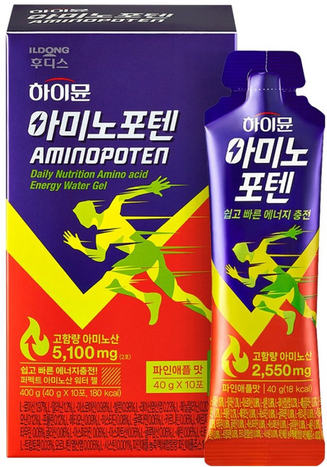 하이뮨 아미노포텐 에너지젤, 400g, 1개