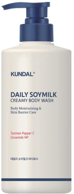 쿤달 리치 소이밀크 크리미 바디워시 멜로우바닐라향, 1L, 1개
