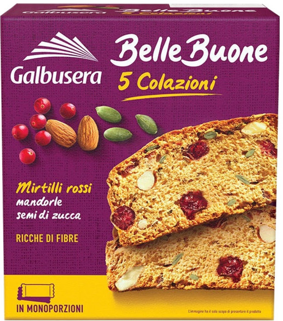 갈부세라 벨레부오네 크랜베리 아몬드 러스크 5p, 200g, 1개