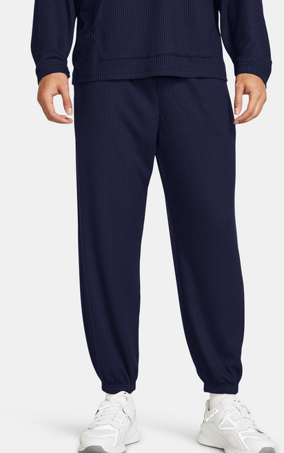 UNDER ARMOUR 安德瑪 男款 UA Rival Waffle 束口褲 1385932-410
