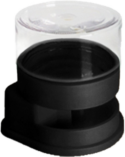 두렙 도마뱀 크레스티드게코 크레용품 자동급수기, 1개, 블랙