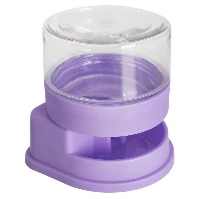 두렙 소형 도마뱀 크레스티드 게코 자동급수기 소형, 1개, 파스텔퍼플