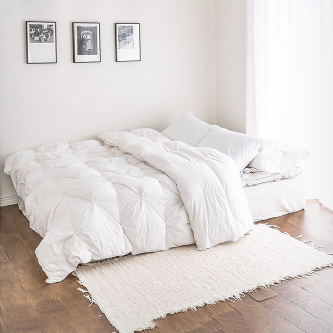 도아드림 스노우 헝가리90% 구스이불 사계절용 900g, 화이트