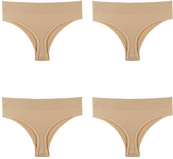 소소미도 요가 러닝 스포츠 골지 매일 티팬티 4p