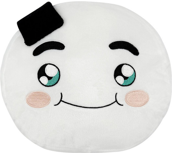 벨르아망 쿵야 차량용 목쿠션, 주먹밥쿵야, 1개