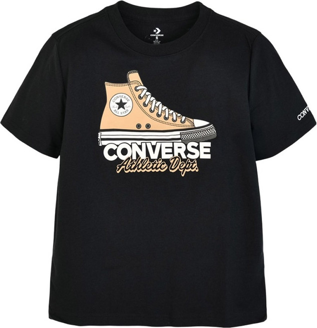 컨버스 스니커즈 그래픽 티셔츠