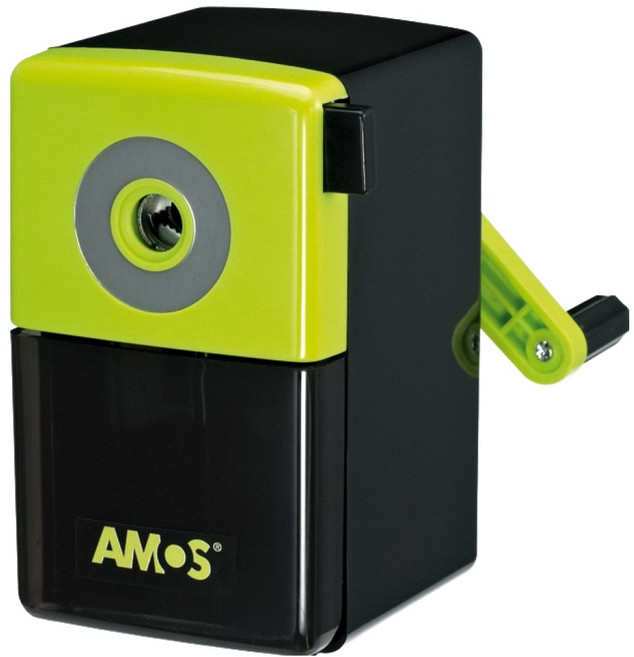 아모스 아이서클 연필깎이, 블랙, 1개