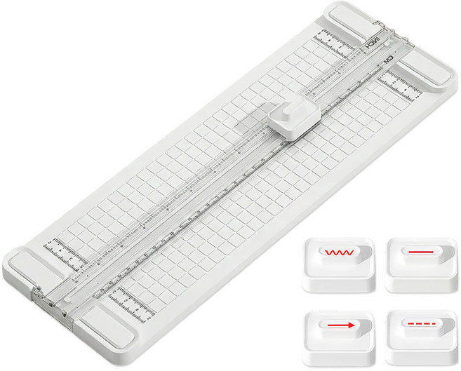 모던앳 4in1 문서 재단기 점선 커팅기, ANOPCU-01, A4