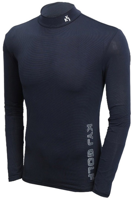 김영주골프 남성용 냉감 반목 긴팔 티셔츠 NM-6113