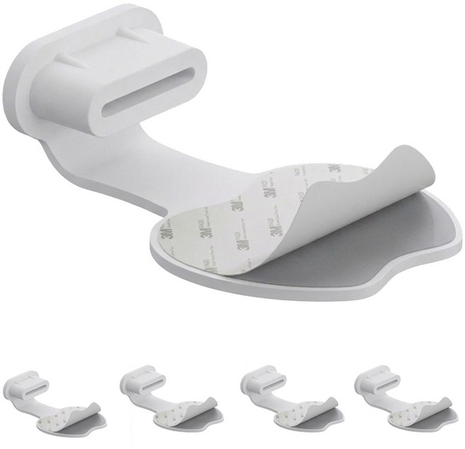 pines C타입 충전 포트 보호캡 먼지마개, 화이트, 5개