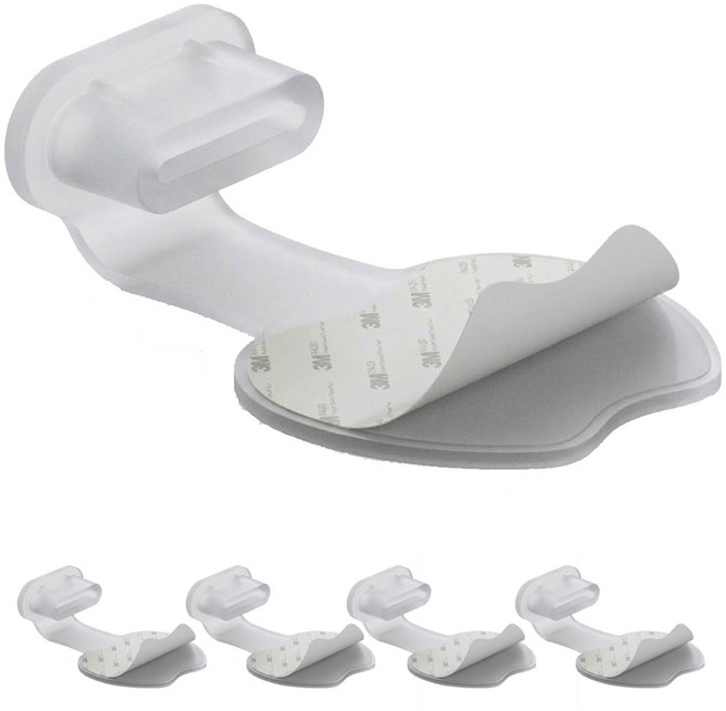 pines C타입 충전 포트 보호캡 먼지마개, 투명, 5개