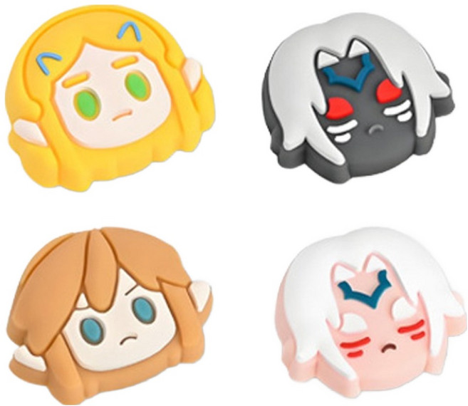 호후 닌텐도 스위치2 조이콘 젤다 아날로그 스틱 커버 젤캡 세트, 001, 1세트